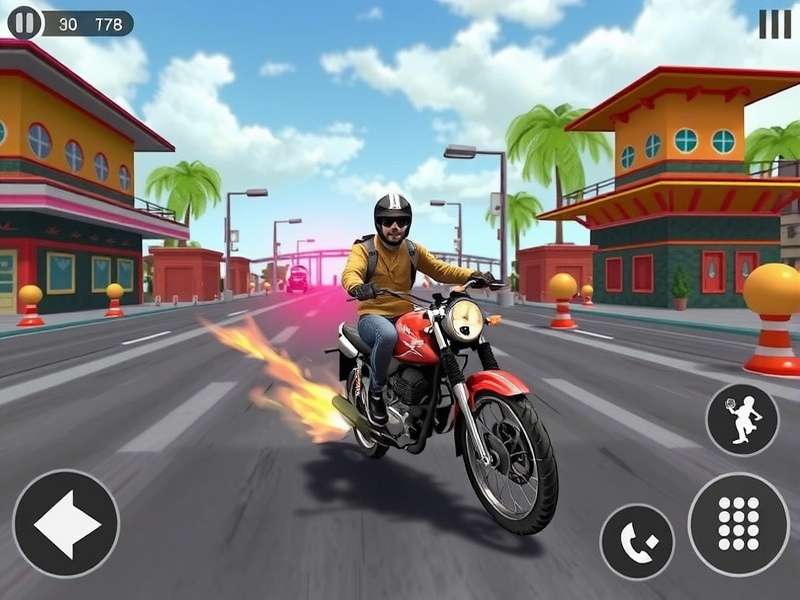 Biking Glory Race Game Screenshot